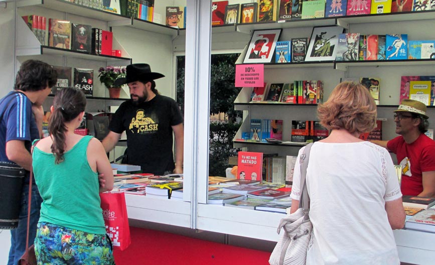 Es Pop Ediciones en la Feria del Libro de Madrid, 2013
