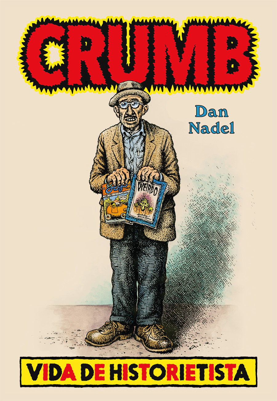 Portada de "Crumb: vida de historietista"